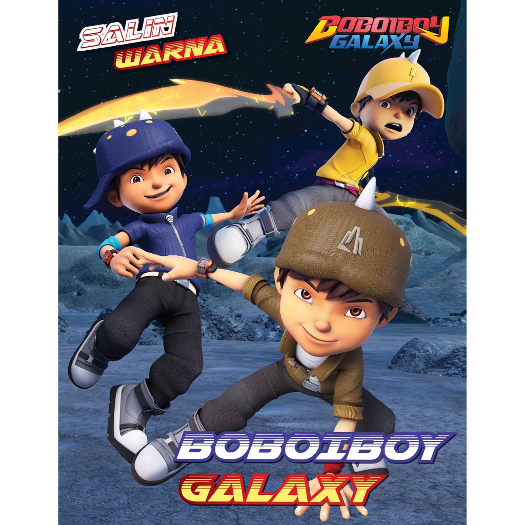 Gambar Boboiboy: Gambar Mewarnai Boboiboy Galaxy