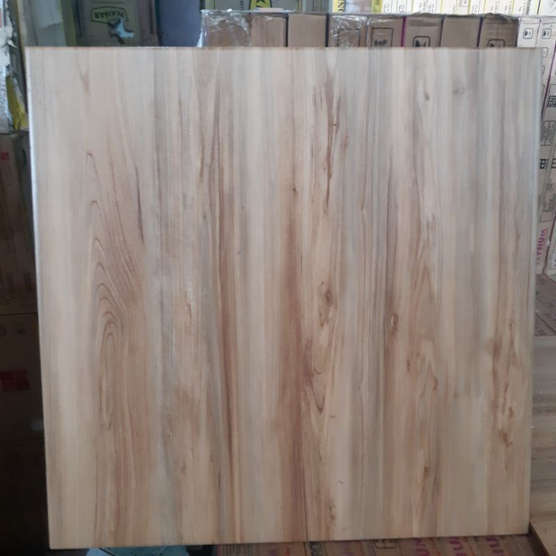 keramik lantai motif kayu doff 60x60 CHEDARWOOD