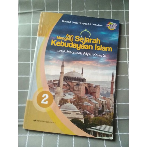 buku bekas SKI ma kelas 11 Erlangga