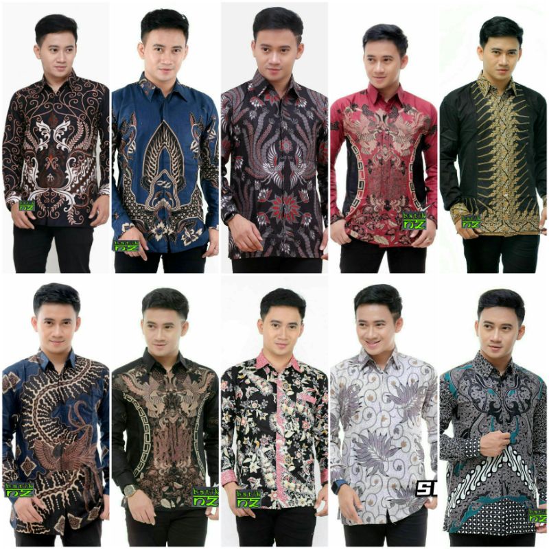 KEMEJA PRIA WARNA CERAH MOTIF KEKINIAN