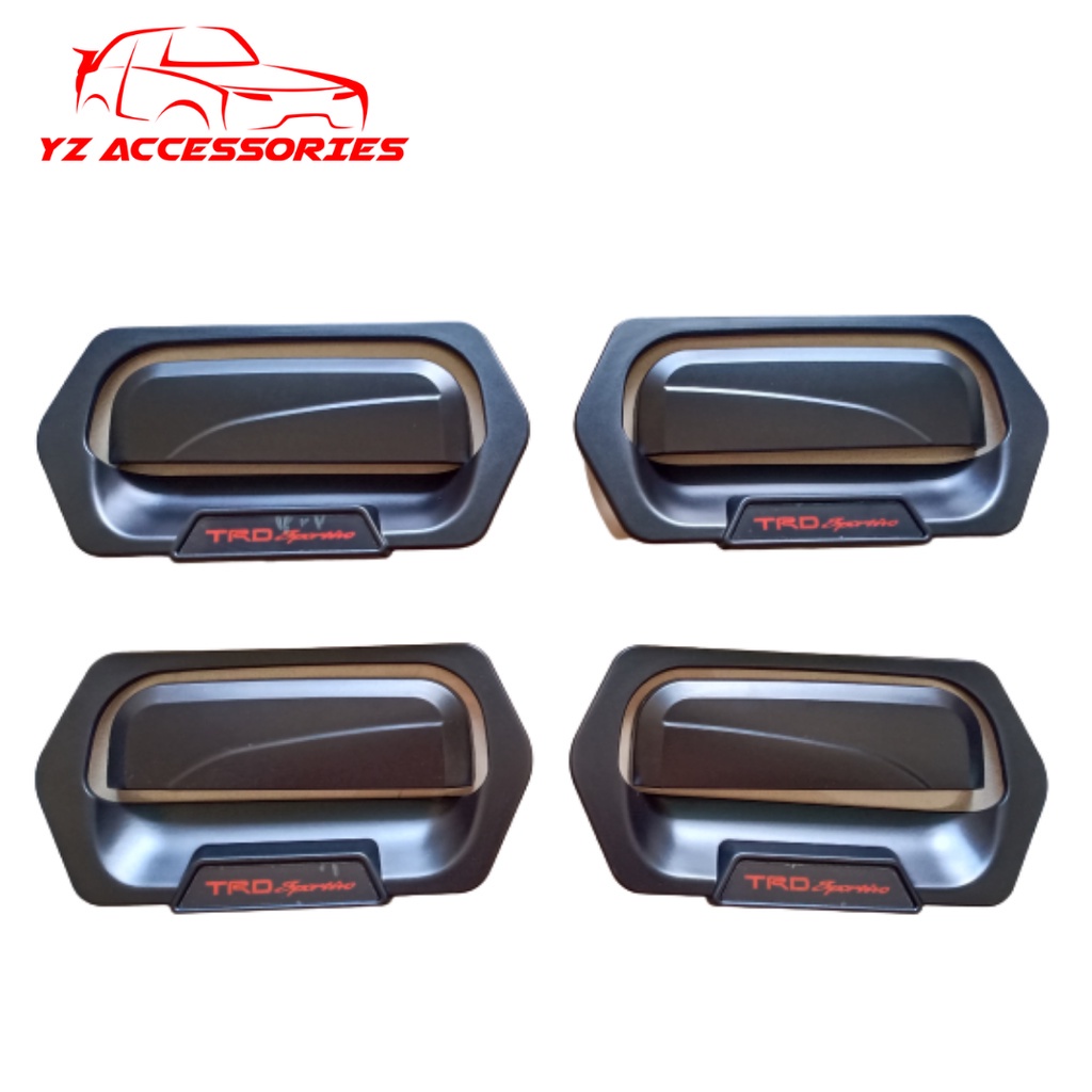Paket Cover Handle + Outer Avanza Xenia Lama Hitam Dop Doff TRD Sportivo