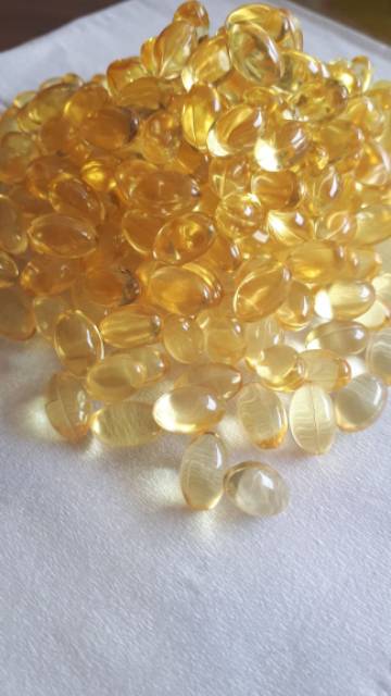 Minyak ikan fish oil kucing dan anjing 100pcs