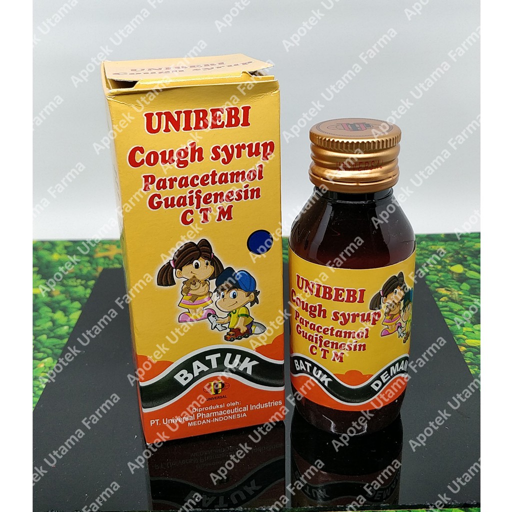 Unibebi Cough Syrup Sirup Obat Batuk Pilek Demam Anak Indonesia