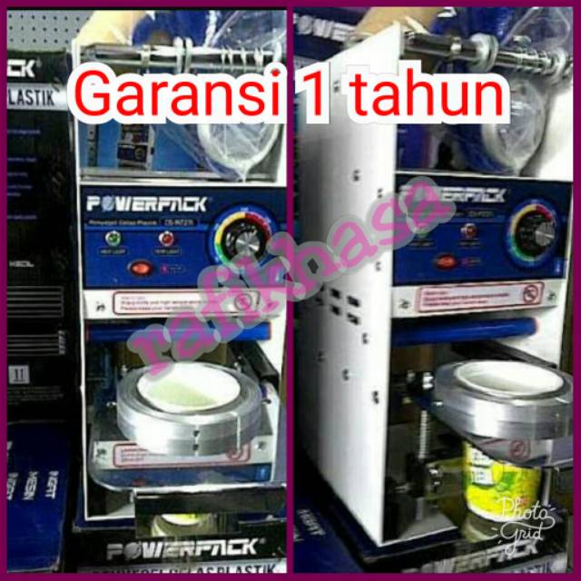 Mesin Cup Sealer 16 Oz Baru Garansi 1 tahun