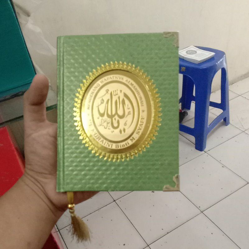 cetak buku Yasin seri 128 minimal 100