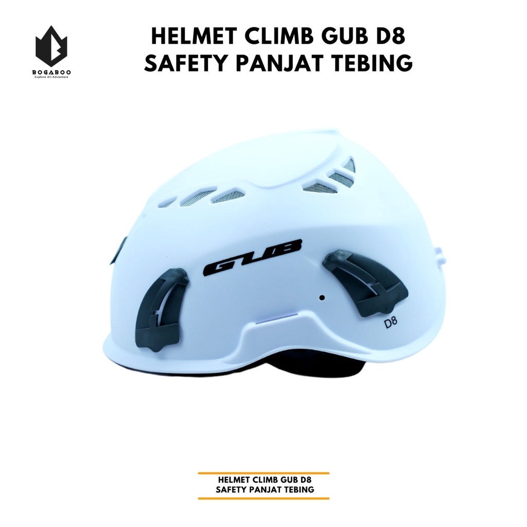 BISA COD Helmet Climbing GUB D8 Helm Safety Panjat Climbing Proyek Sar Rescue Mountaineering Outdoor