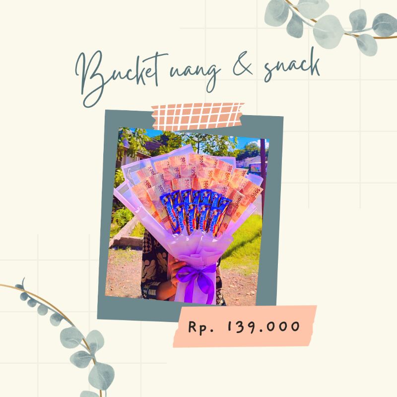 

BUKET UANG DAN SNACK SRONO-SURABAYA