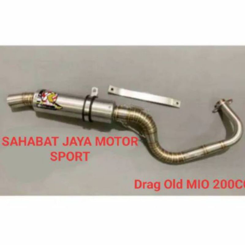 KNALPOT RACING DRAG  200CC KAWAHARA PNP MIOSPORY M3 SOUL VARIO BEAT PCX AEROX NMAX DLL
