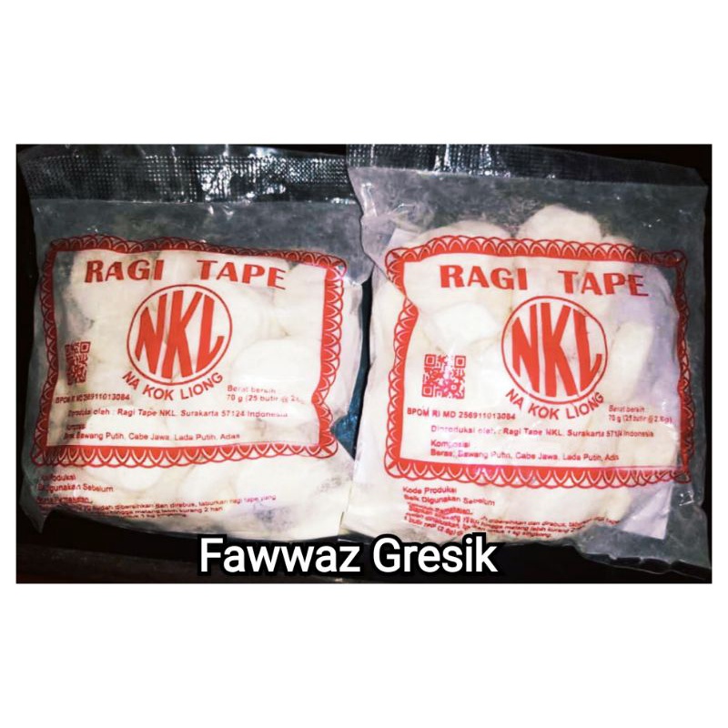 

Ragi Tape Harum Manis NKL / Pakan Semut Jepang 70gr Singkong Ketan Manis Na Kok Liong