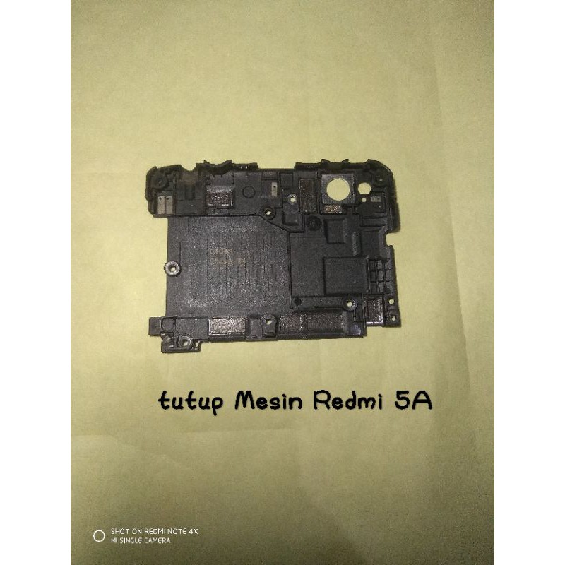 tutup mesin redmi 5A ori copotan