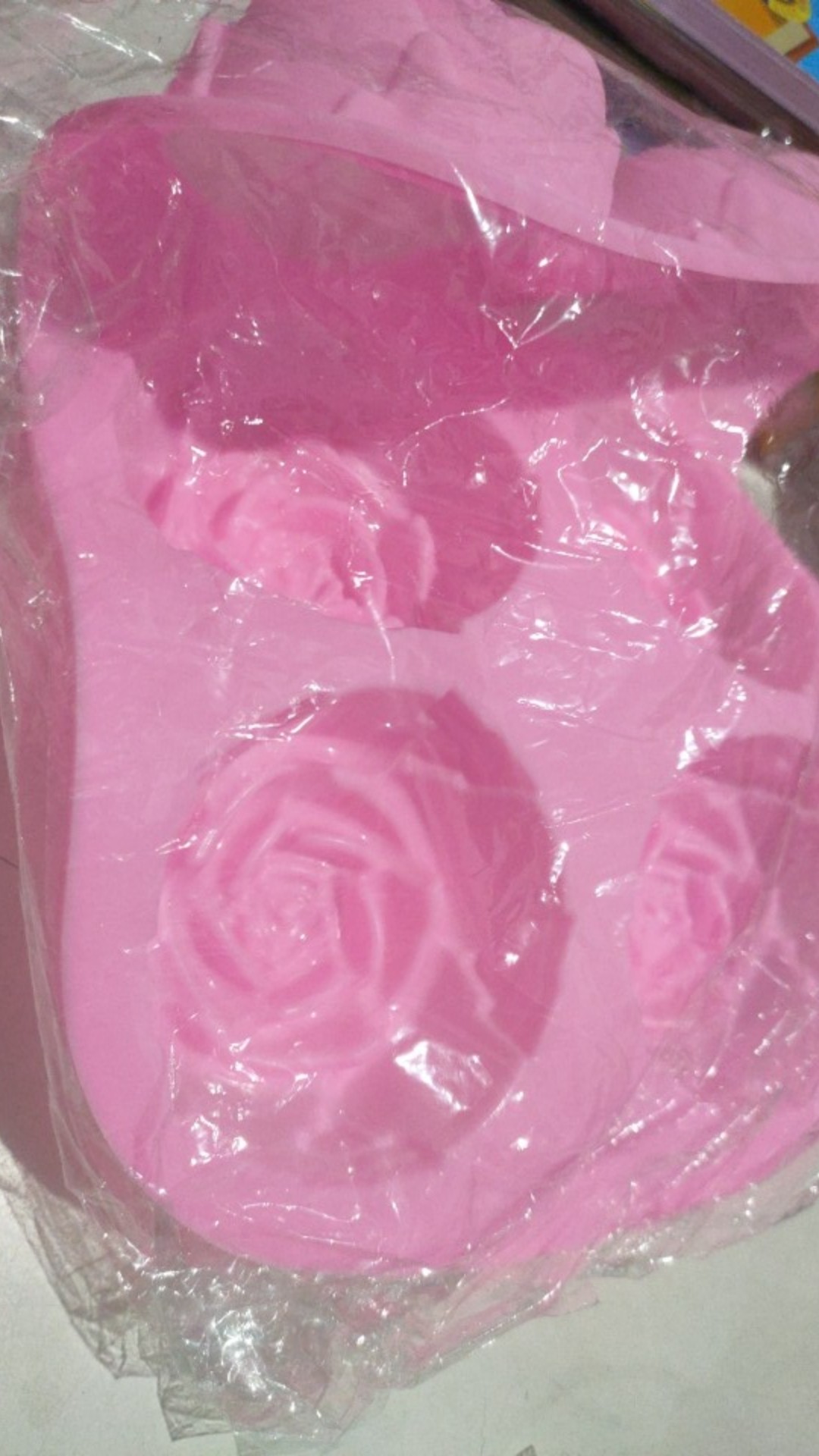 Cetakan Kue Mawar Rose Silicone Soft Diy Jelly Pudding Mold Moon Cake Soap Mould