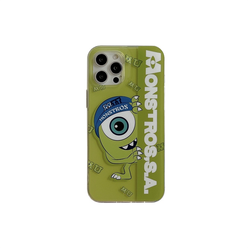 Hard Case Tpu Shockproof Anti Jatuh Motif monster university Untuk Iphone 11 12 13pro 11PROMAX