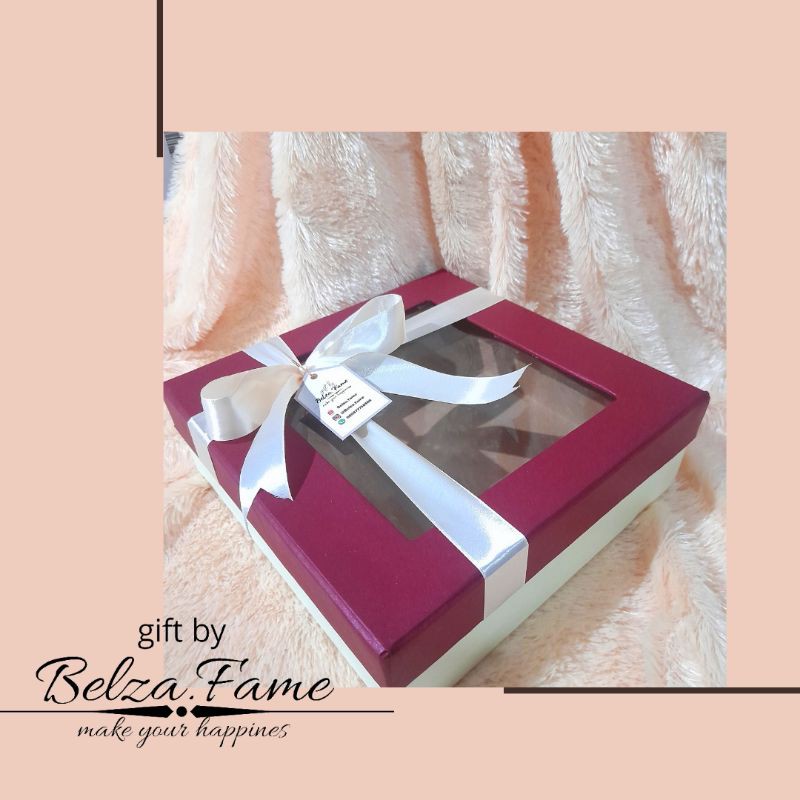 

Kotak Kado Mika | gift box mika | Kotak Kue Premium | Kotak Seserahan