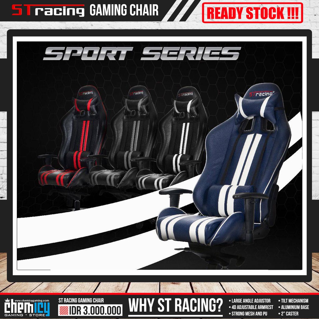 [READY STOCK] STracing / ST Racing Gaming Chair Sport Series