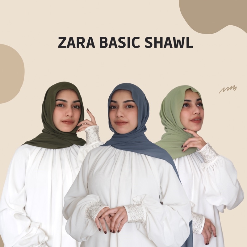 BESTSELLER ZARA BASIC SHAWL PART 1