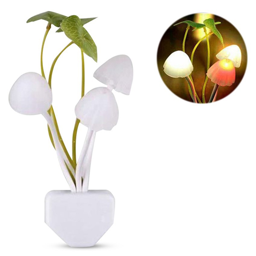 Lampu Tidur Jamur Avatar Mushroom Sensor Cahaya LED Night Lamp