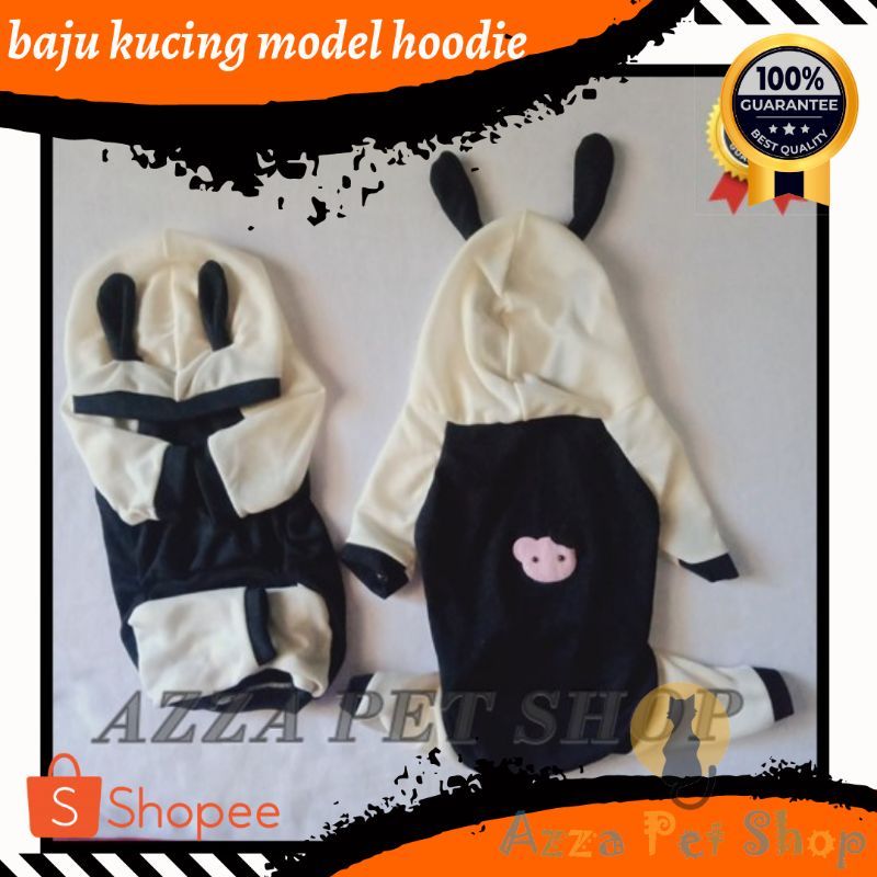 Baju Kucing / Baju kucing Model hoodie lucu / baju kucing katun