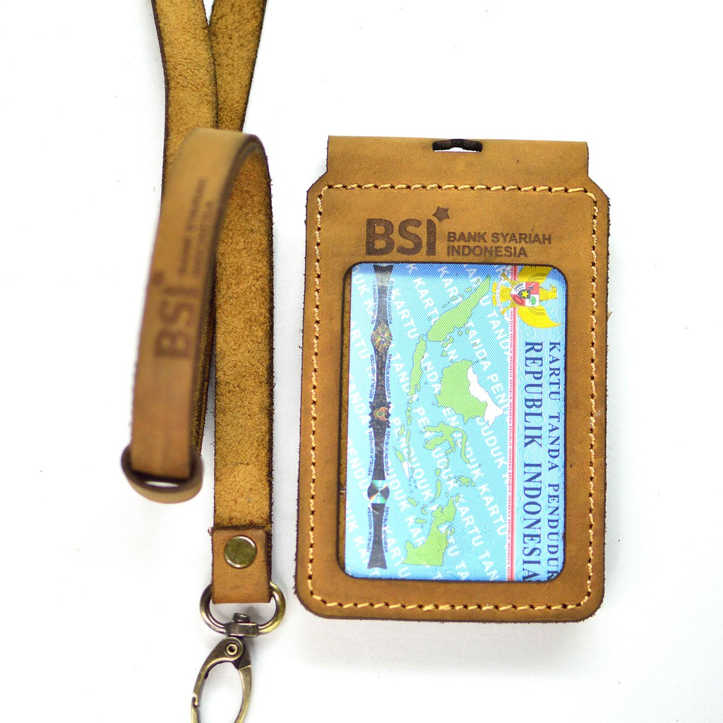 

GANTUNGAN ID CARD NAMETAG KULIT ASLI NAME CARD TEMPAT ID CARD