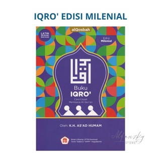 Jual Buku IQRO' EDISI MILENIAL Transliterasi Latin Sesuai Bacaan Al Qur ...