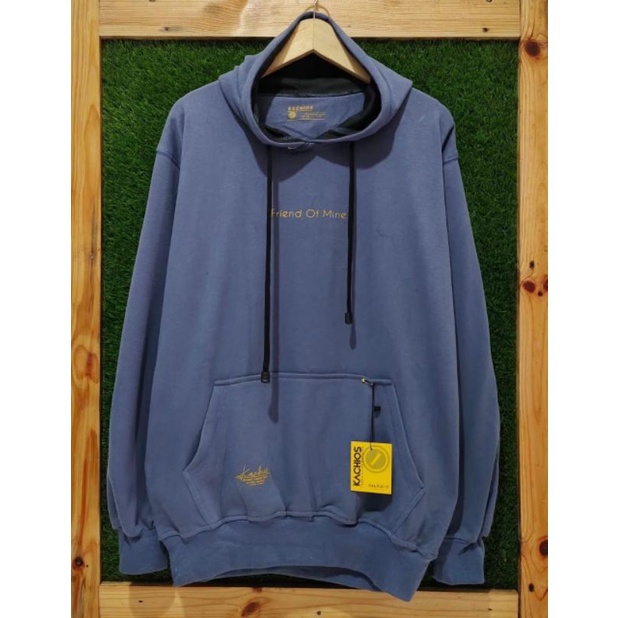 Queen Sweater Hoodie Abu Abu Paralon Pria Switer Cowok Kachios Jumper Hoodie Simple