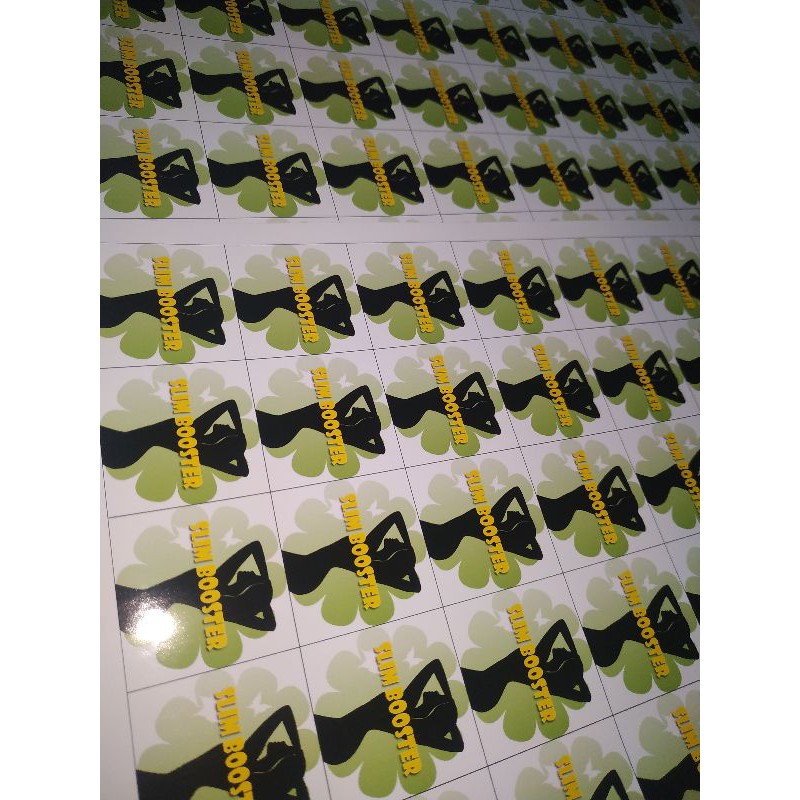 

cetak stiker olshop 4cm x 4cm