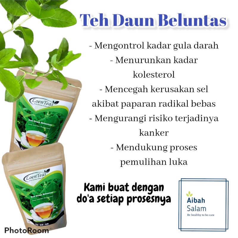 

teh daun beluntas