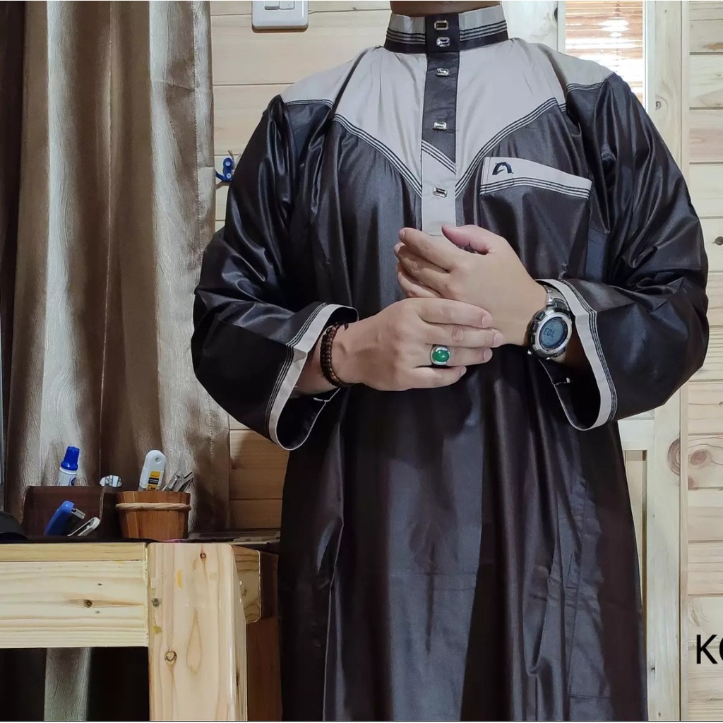 Alwaan Gamis Jubah Pria Dewasa JD016