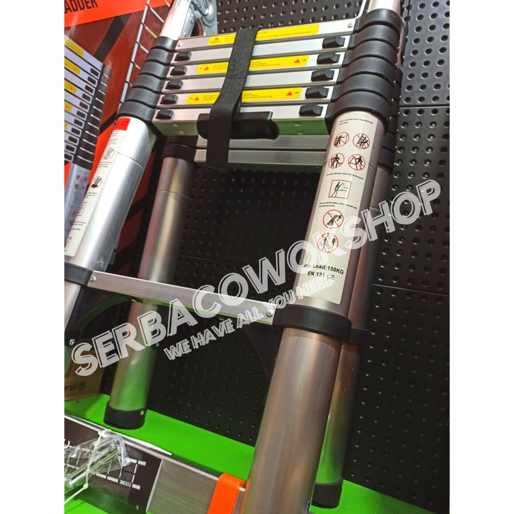 Camel Tangga Aluminium Teleskopik 4.4 M Double Lipat Telescopic Ladder 2.2+2.2 m Termurah