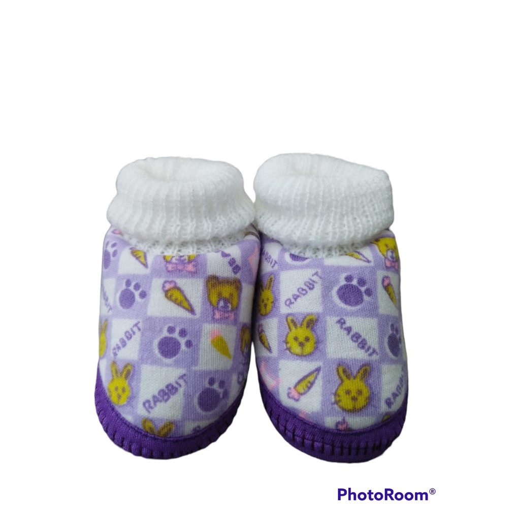 Boboko Prewalker Newborn Sepatu Bayi Empuk Full Print 0 sd 3 Bulan