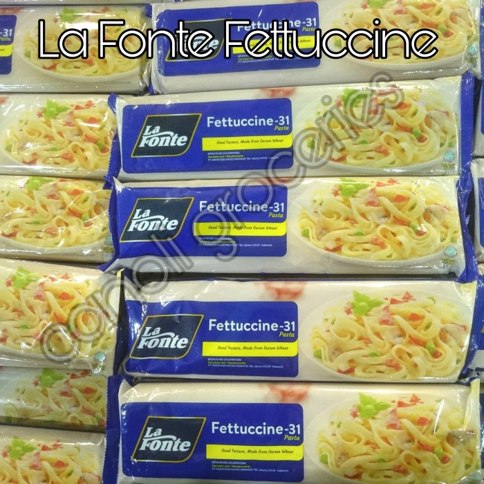 

Ss5g74gfd La Fonte Fettuccine | Pasta Ff04151