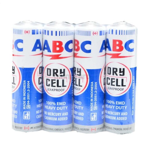 BATERAI ABC BIRU AA/ BATTERY ABC BIRU A2