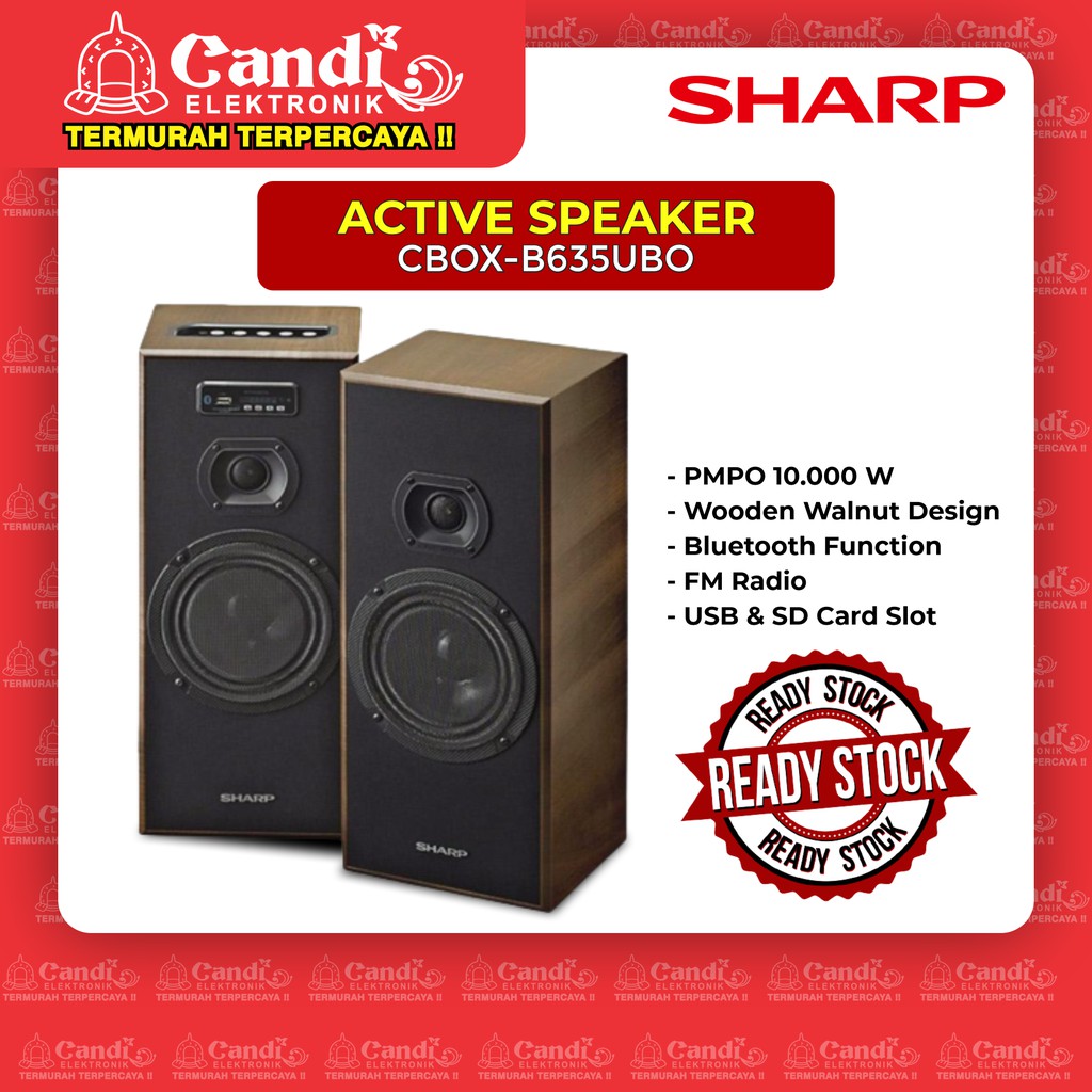SHARP ACTIVE SPEAKER CBOX-B635UBO