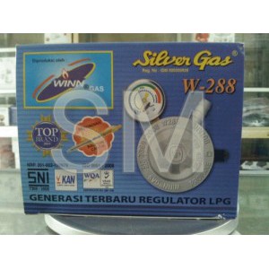 Regulator gas LPG Elpiji Silver Gas Winn Gas W-288