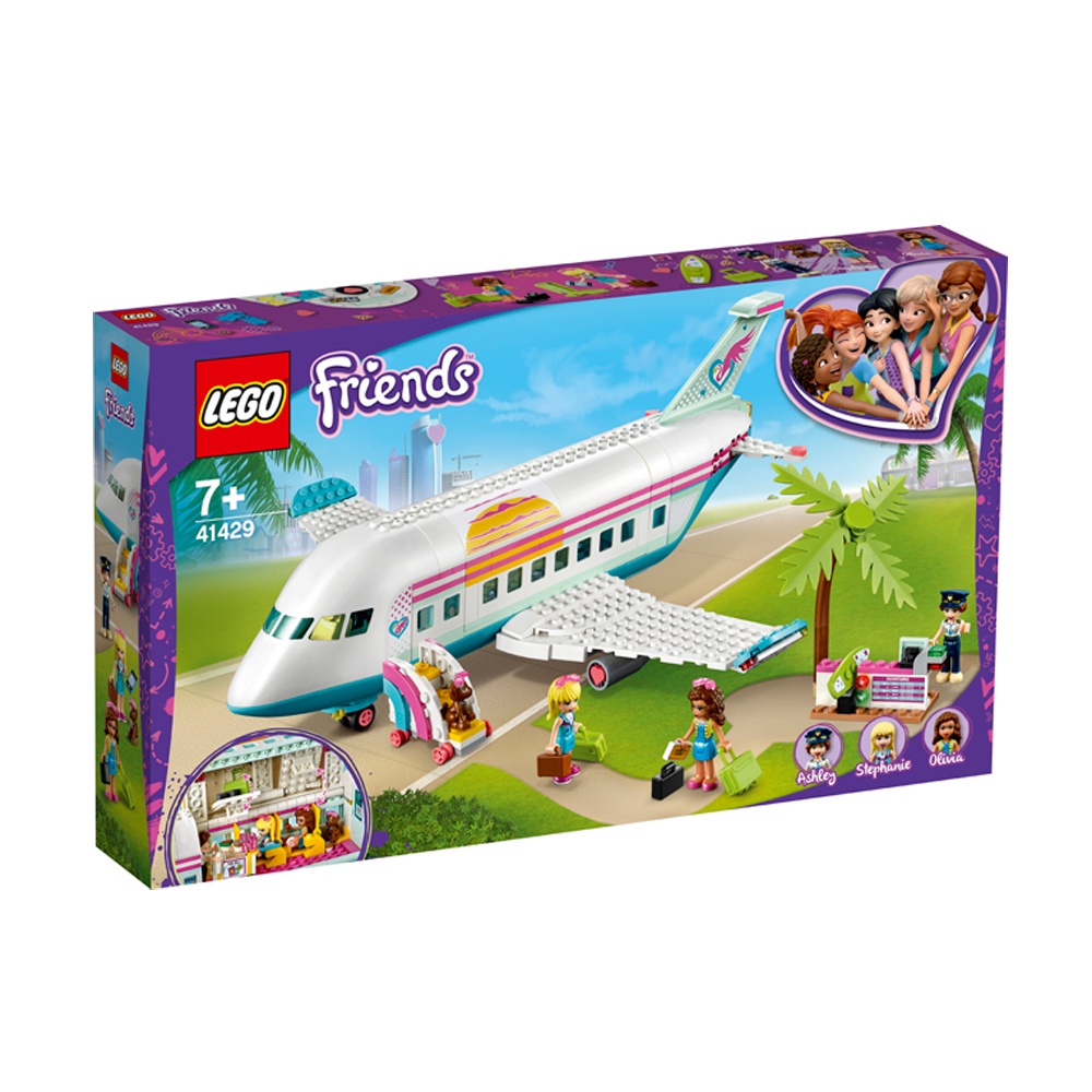 LEGO FRIENDS 41429 Heartlake City Airplane Mainan Anak Cewek