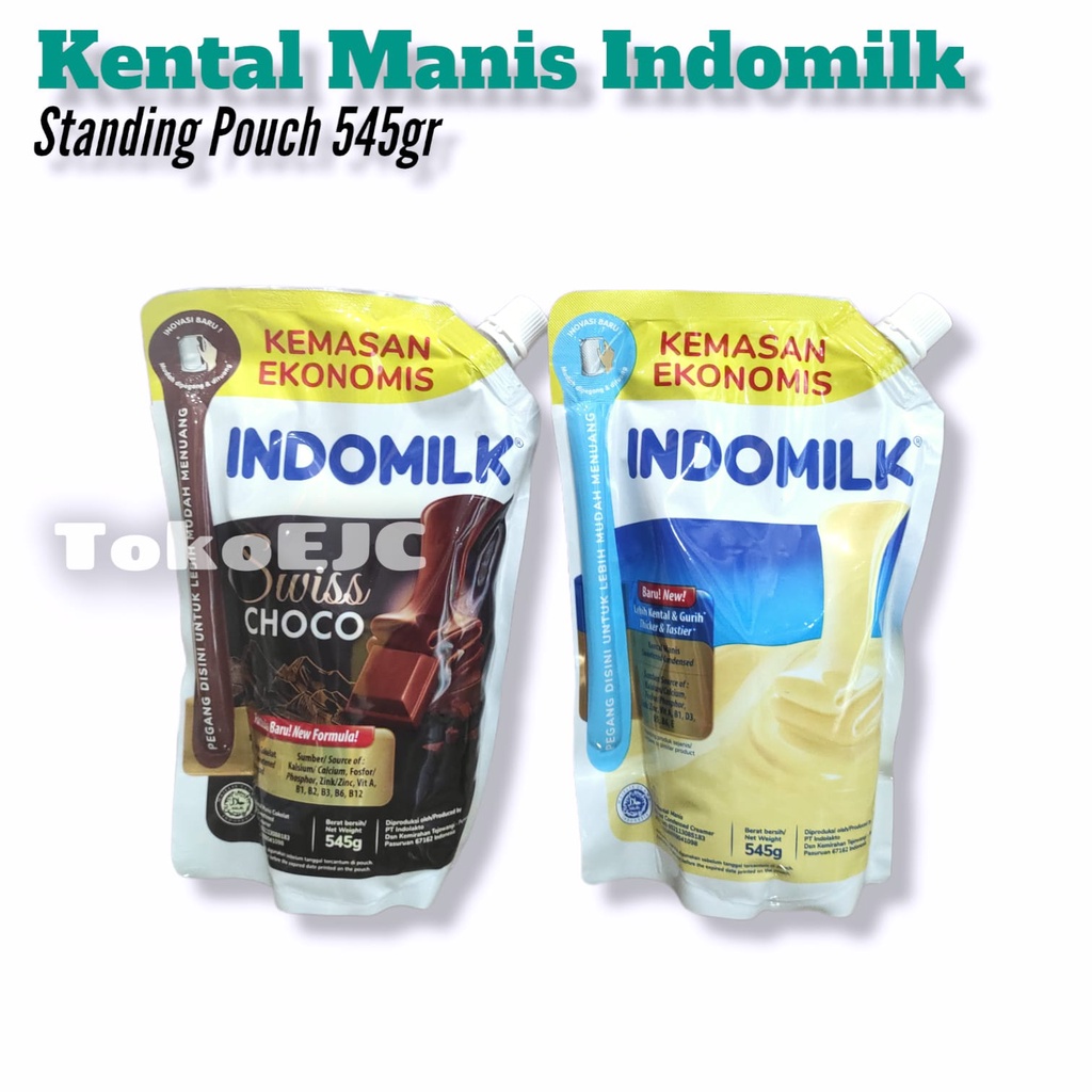 

Kental manis Standing pouch Indomilk 545 gram