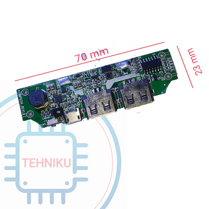 modul powerbank 10000mah original part