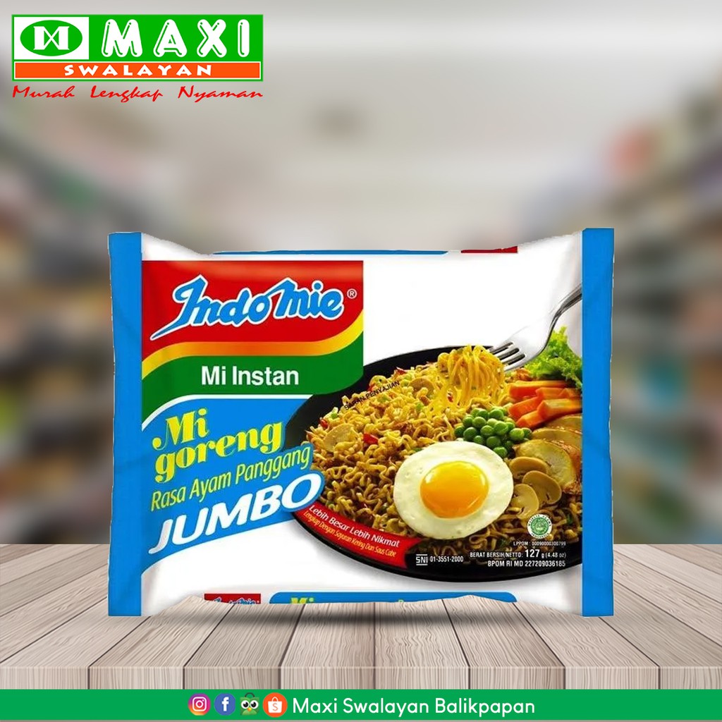 

Indomie Goreng Jumbo Ayam Panggang