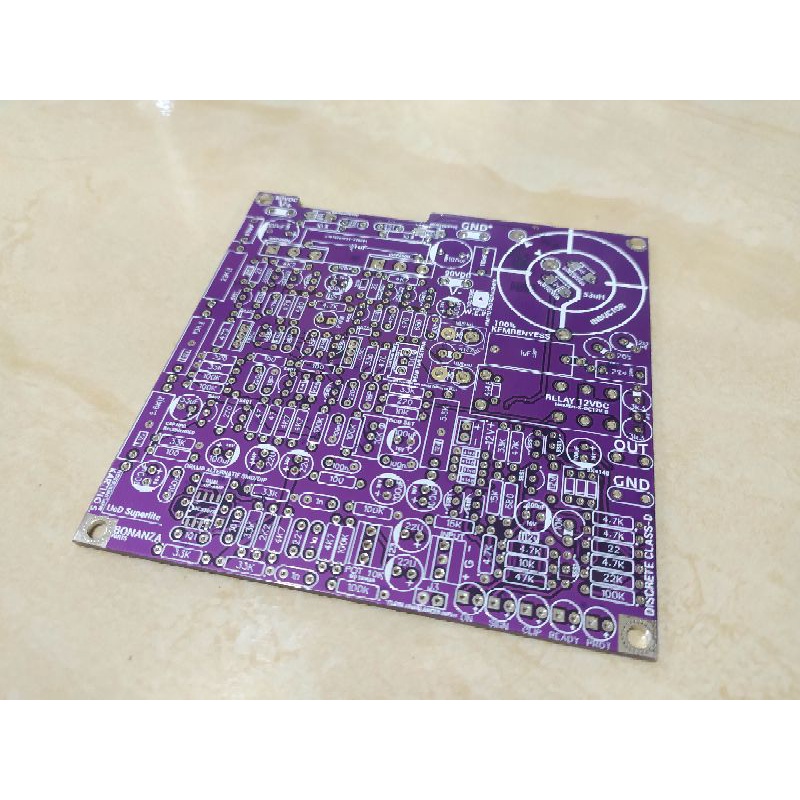 Jual PCB Class D UCD Dual Layer PCB Power Class D UCD Indonesia|Shopee