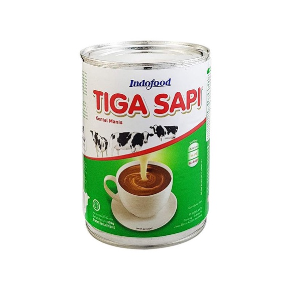 

susu kaleng tiga sapi