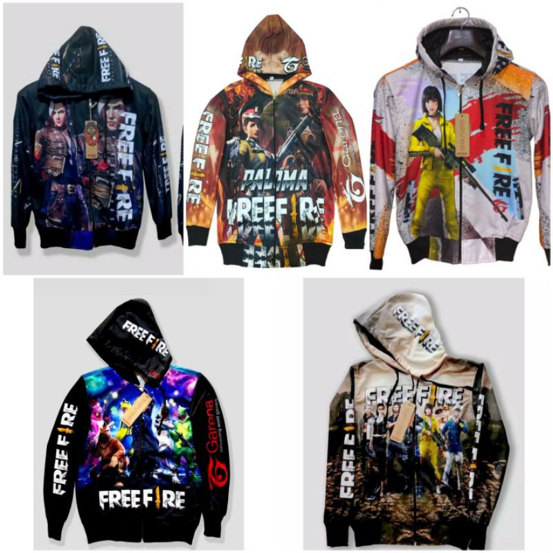 (COD) JAKET ANAK BOBOBOIY PRINTING / JAKET / GAMING FULLPRINT UMR 2-12 THN