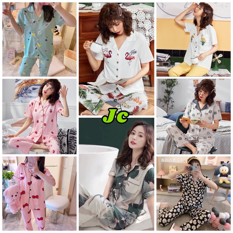 JC Piyama Set CP import / Piyama wanita CP / Piyama wanita Import murah-2