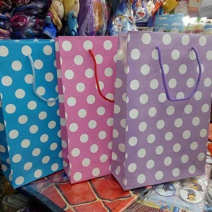 

(TERLARIS) HOT SALE Paperbag/ Bungkus Kado/ Goodie Bag Motif/ Tas Souvenir Ultah