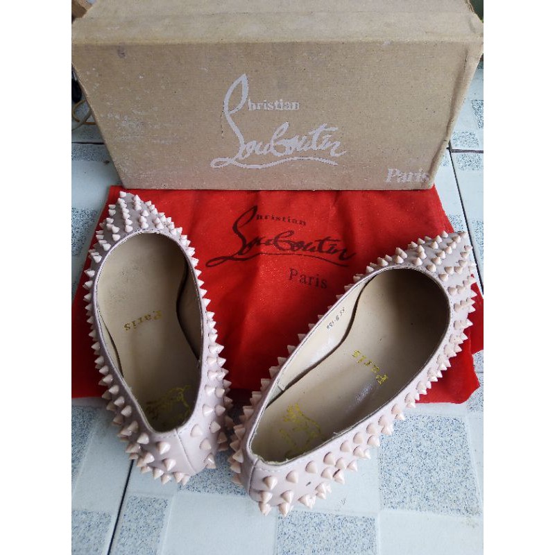 PRELOVED Flat Shoes Chritian Louboutin Sz. 36