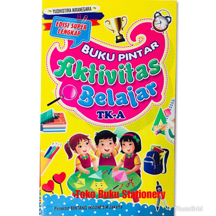 IB Buku Pintar Aktifitas Belajar TK A Edisi Super Lengkap   Buku Anak Murah