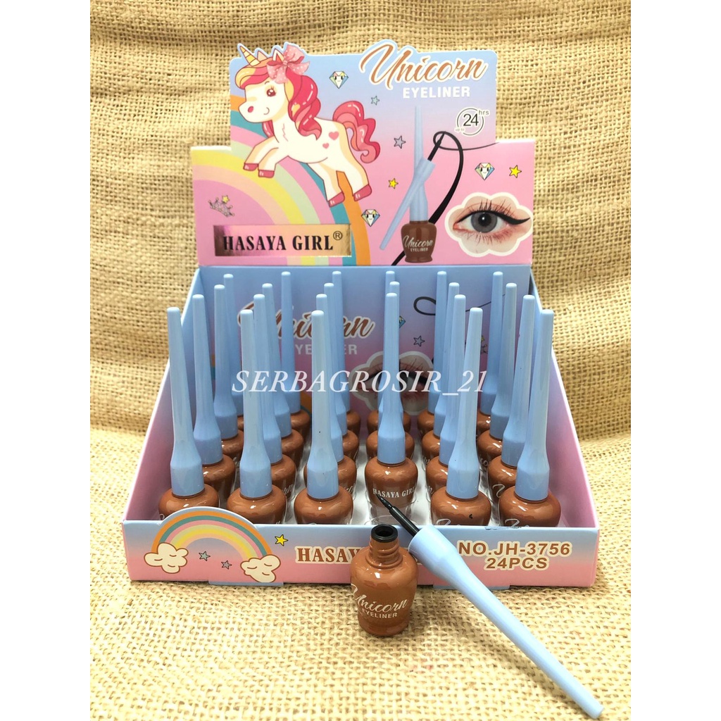 EYELINER PEN BLACK HASAYA UNICORN WATERPROOF JH3765