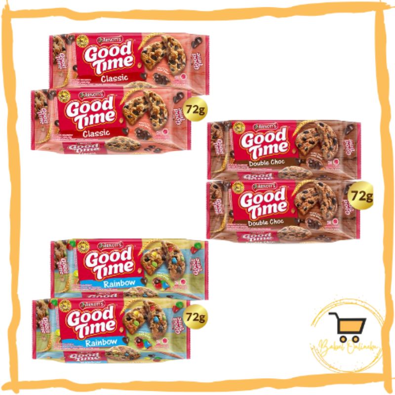 

GOOD TIME Cookies All Varian 72gr