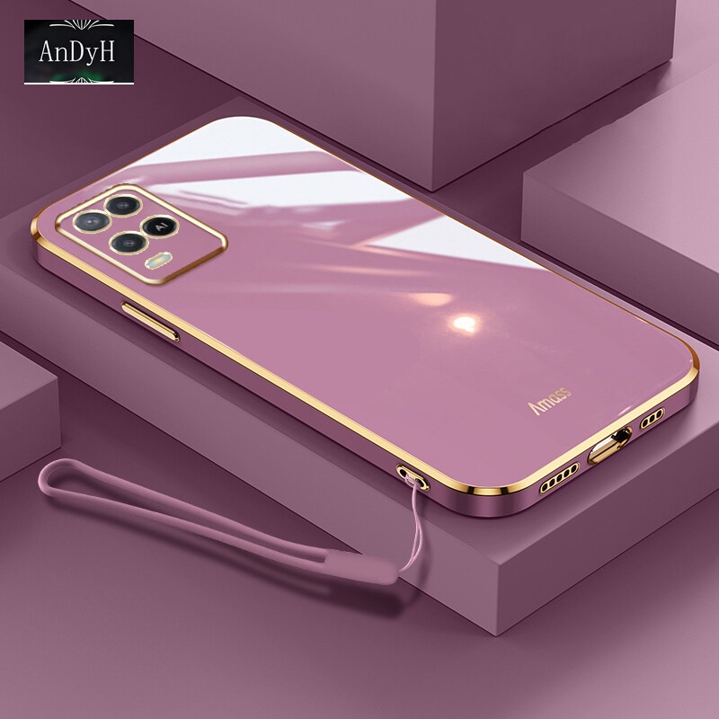 Andyh Soft case Silikon Motif Kartun Untuk OPPO A54 4G