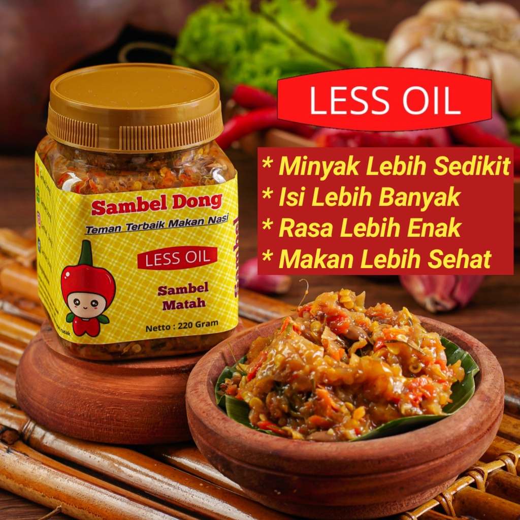 

Sambal Matah Botol 220 Gram Homemade, Less Oil, Enak Kualitas Premium, Isi Banyak Sebotol Penuh, Minyak Sedikit, Pedas Gurih Bikin Nagih, by SAMBEL DONG