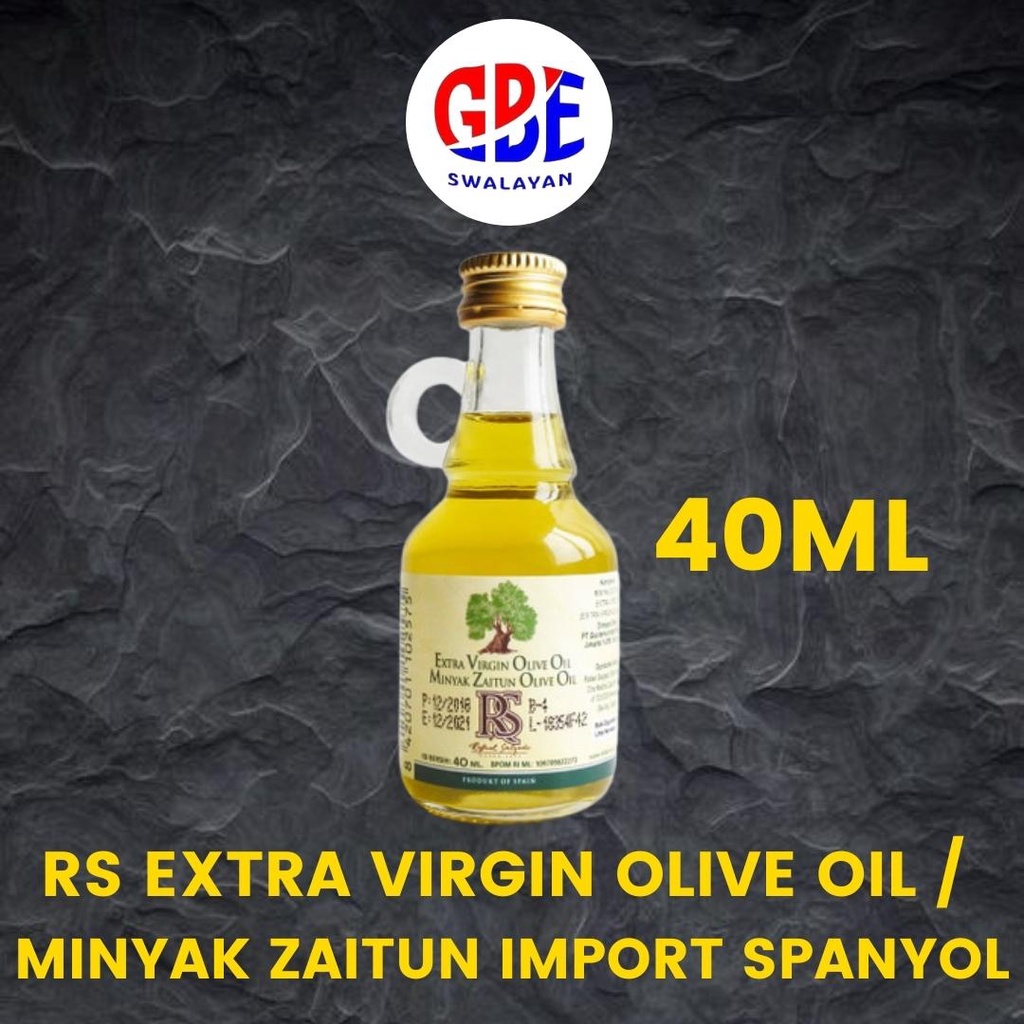 

MINYAK ZAITUN IMPORT SPANYOL MERK RAFAEL SALGADO EXTRA VIRGIN OLIVE OIL 40ML