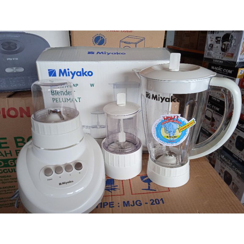 MIYAKO BLENDER BL-152 PF/AP / BLENDER MIYAKO JUMBO PLASTIK 3IN1 BL152PF/AP 1,5L